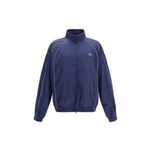 Blue Cotton Shell Jacket