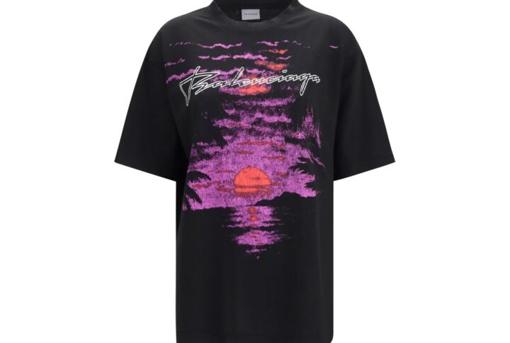 Black Cotton T-Shirt - Jag Couture London