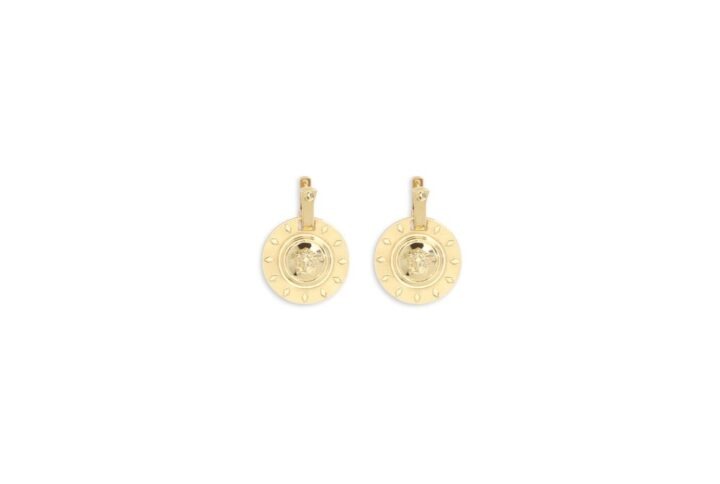 Gold Brass Earrings | Jag Couture London – New York