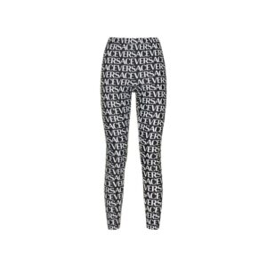 Black Elastane Leggings