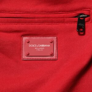 Red DG Logo Cotton Jogger Men Sweatpants Pants