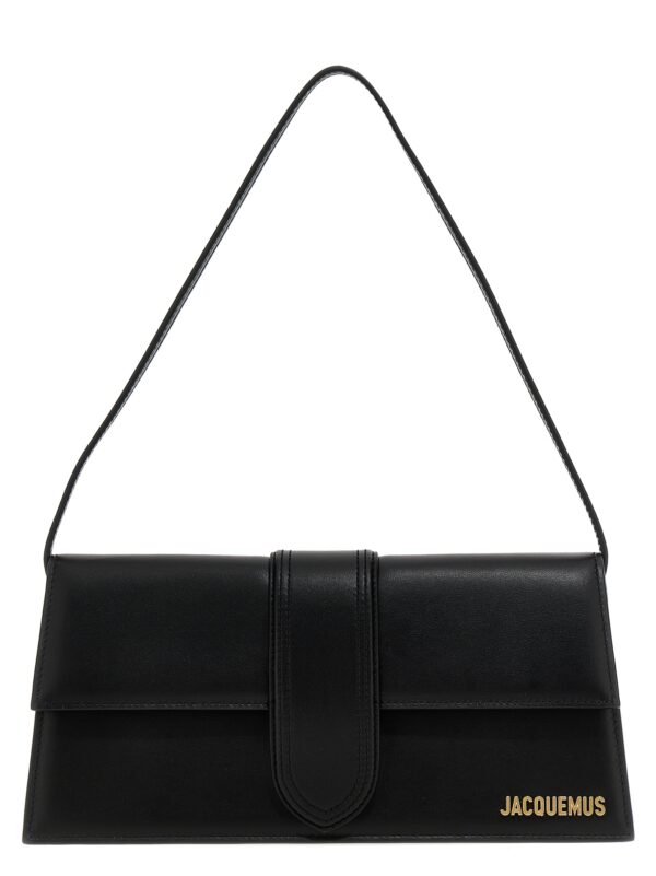 Black Cowhide Shoulder Bag
