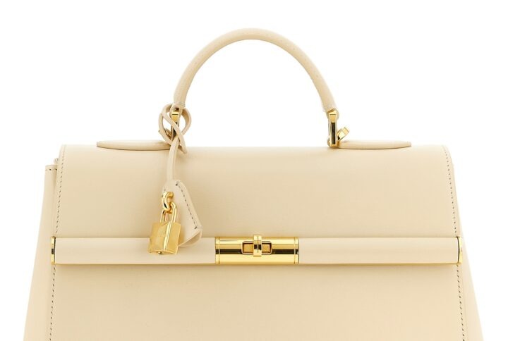 White Lamb Leather Handbag | Jag Couture London – New York
