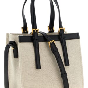 Beige Linen Tote Bag - Jag Couture London