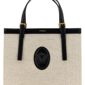 Beige Leather Tote Bag - Jag Couture London