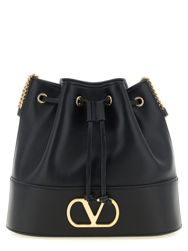 Black Lamb Leather Crossbody Bag
