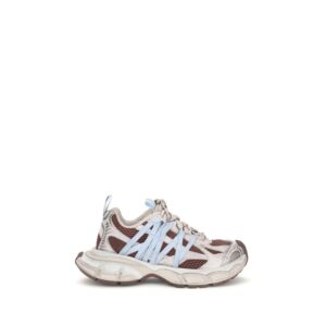 Multicolor Polyurethane Athletic Sneakers