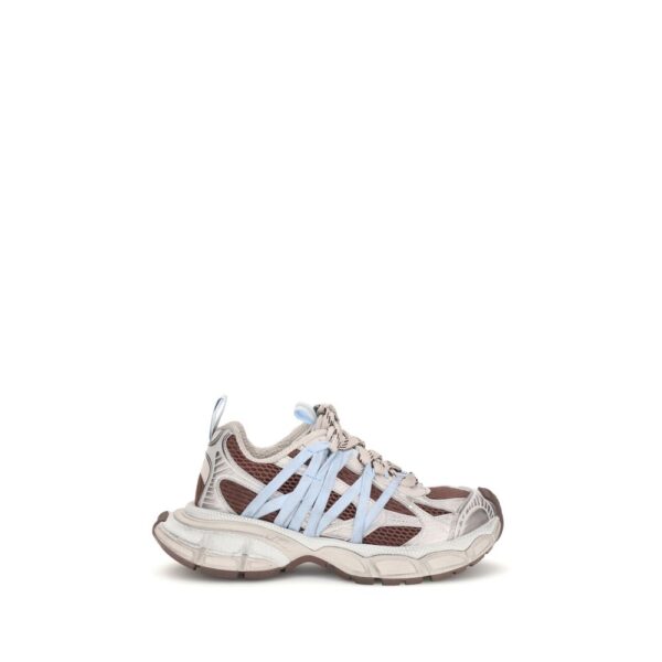 Multicolor Polyurethane Athletic Sneakers