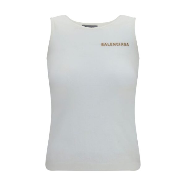 White Cotton Tank Tops