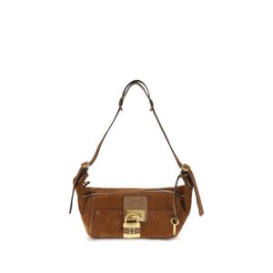 Brown Calf Leather Bos Taurus Shoulder Bag - Jag Couture London