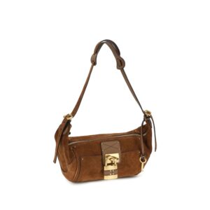 Brown Calf Leather Bos Taurus Shoulder Bag - Jag Couture London