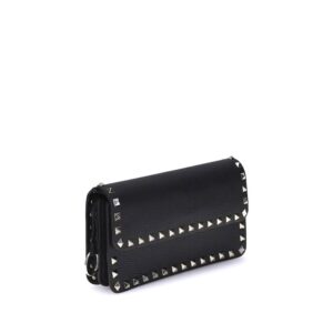 Black Calf Leather Bos Taurus Wallet - Jag Couture London