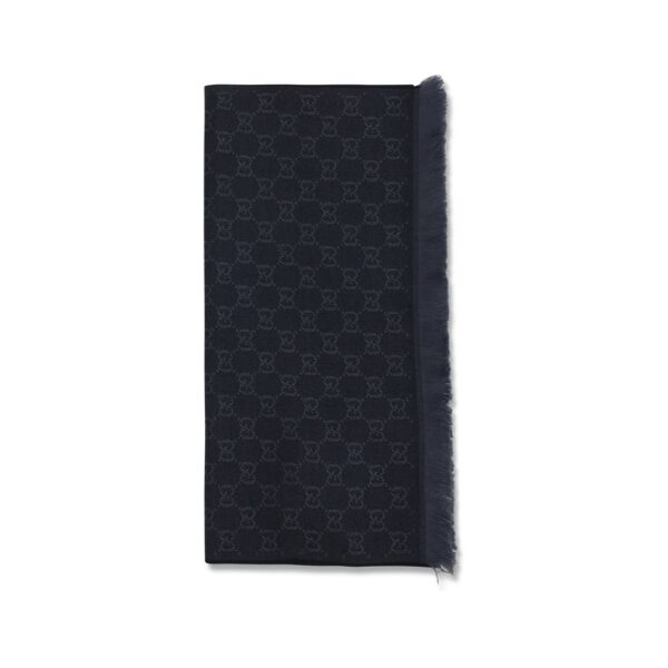 Black Wool Oves Aries Scarf
