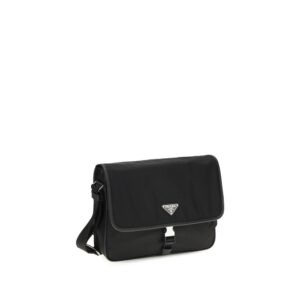 Black Recycled Polyamide Shoulder Bag - Jag Couture London