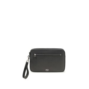 Black Calf Leather Bos Taurus Handbag