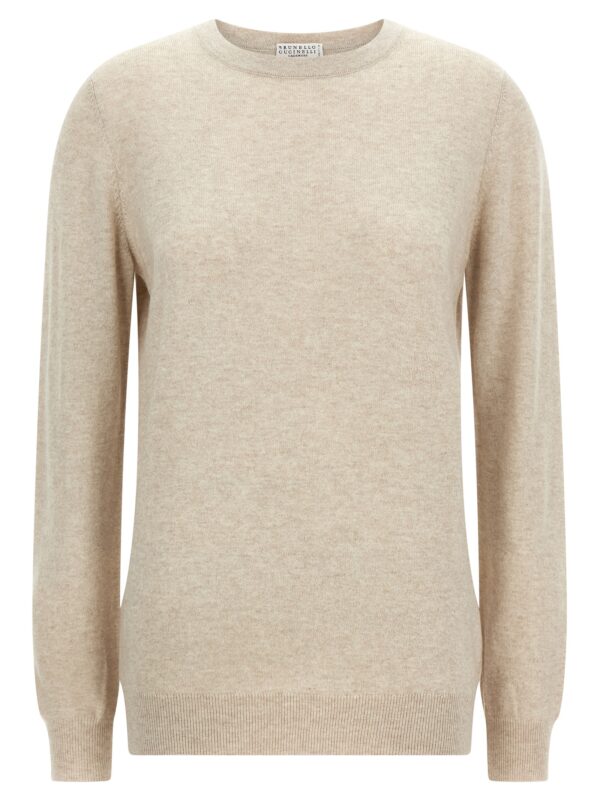 Beige Cashmere Cardigan