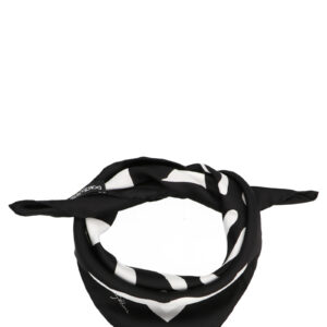Bicolor Silk Scarf