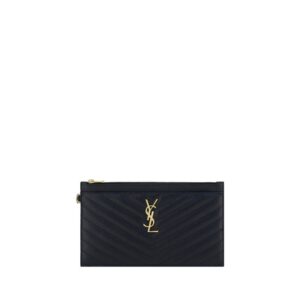 Black Calf Leather Bos Taurus Clutch Bag - Jag Couture London