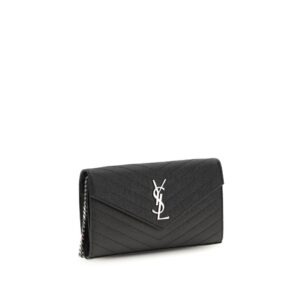 Black Calf Leather Bos Taurus Wallet - Jag Couture London