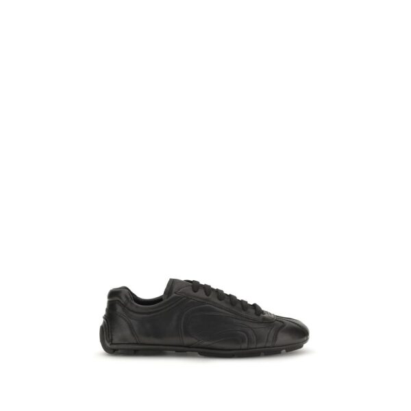 Black Lamb Ovis Aries Low Top Sneakers