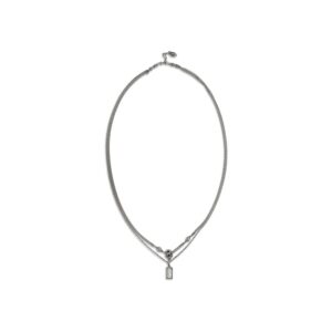 Silver Brass Necklace