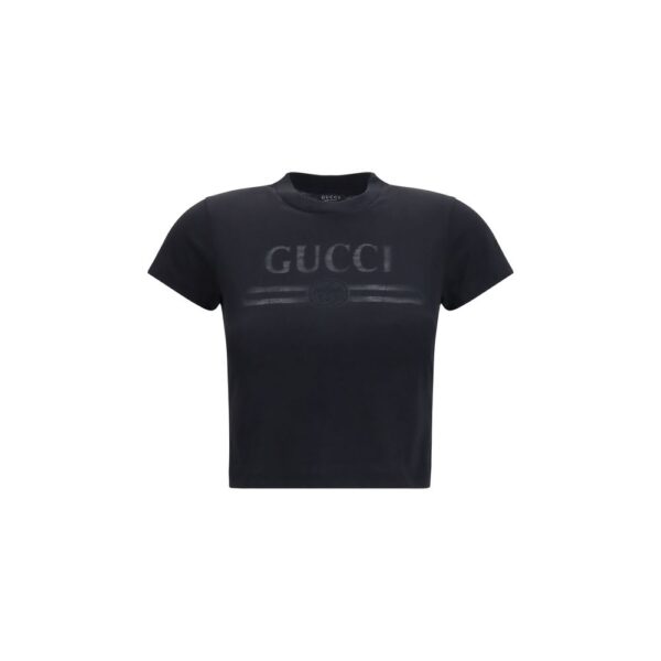 Black Cotton T-Shirt