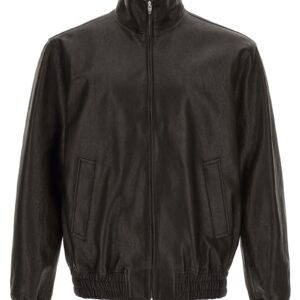 Black Calfskin Leather Jacket