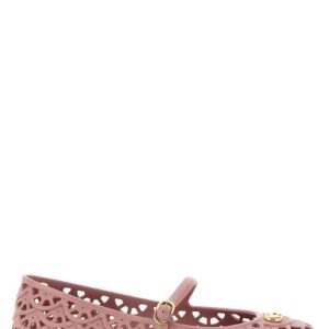 Multicolor Polyvinyl Ballet Flats