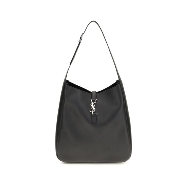 Black Calf Leather Bos Taurus Shoulder Bag