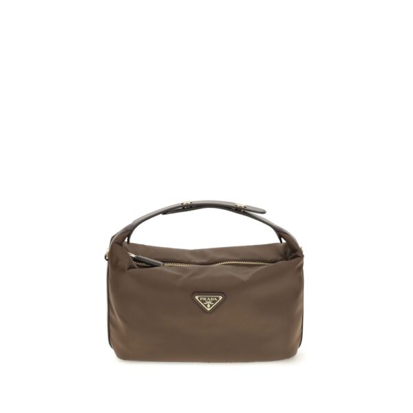 Brown Recycled Polyamide Handbag