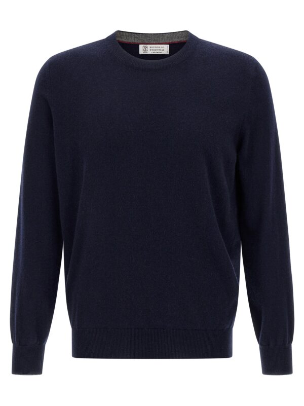 Blue Cashmere Cardigan
