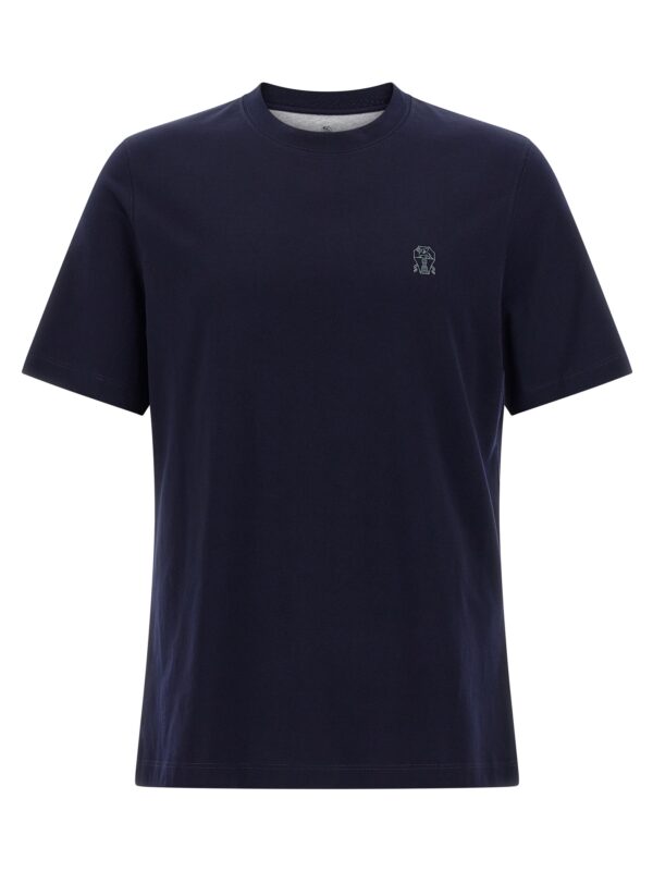 Blue Cotton T-Shirt