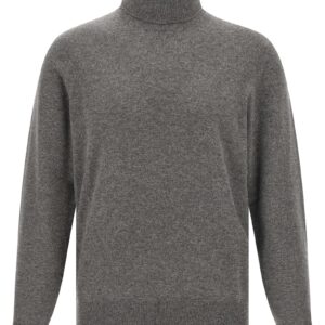Gray Cashmere Cardigan