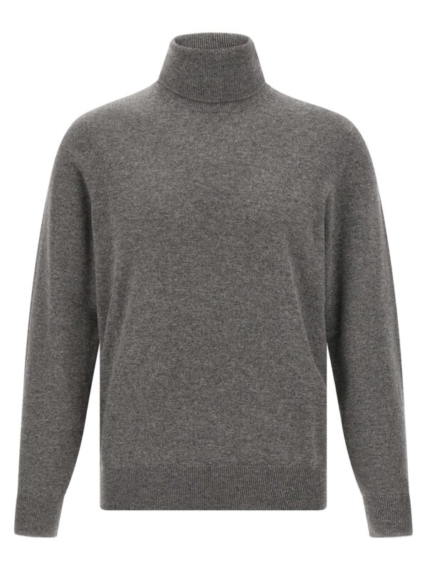 Gray Cashmere Cardigan