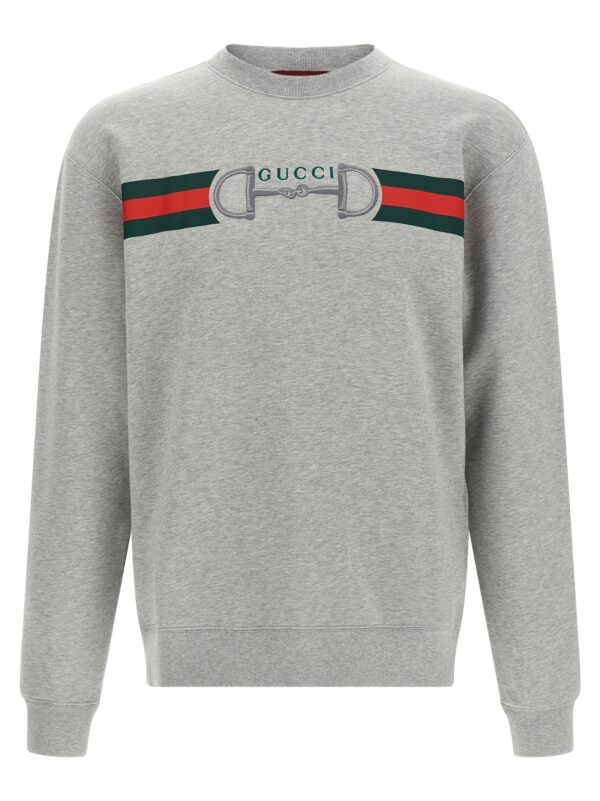 Gray Cotton Sweatshirt