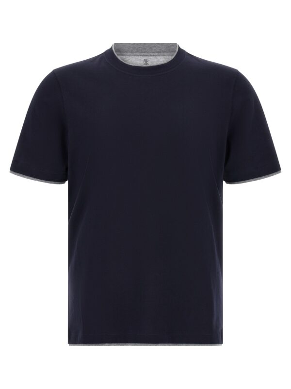 Blue Cotton T-Shirt