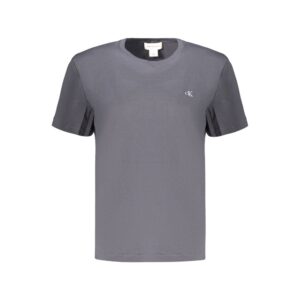 Gray Cotton Women's T-Shirt
