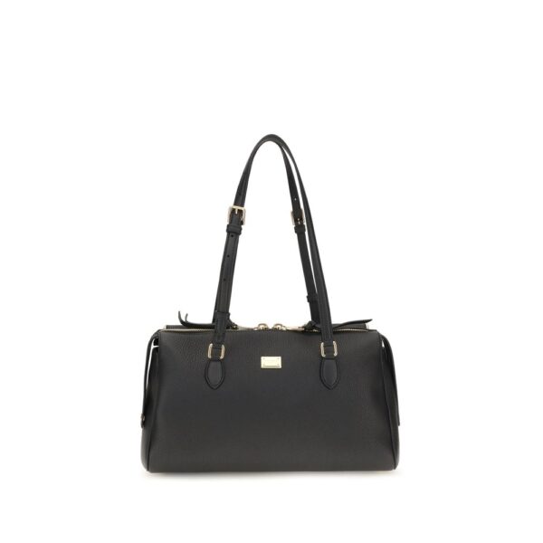 Black Calf Leather Bos Taurus Shoulder Bag