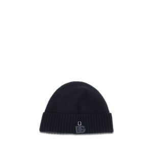 Black Wool Oves Aries Beanie