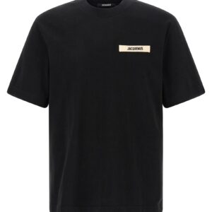 Black Cotton T-Shirt