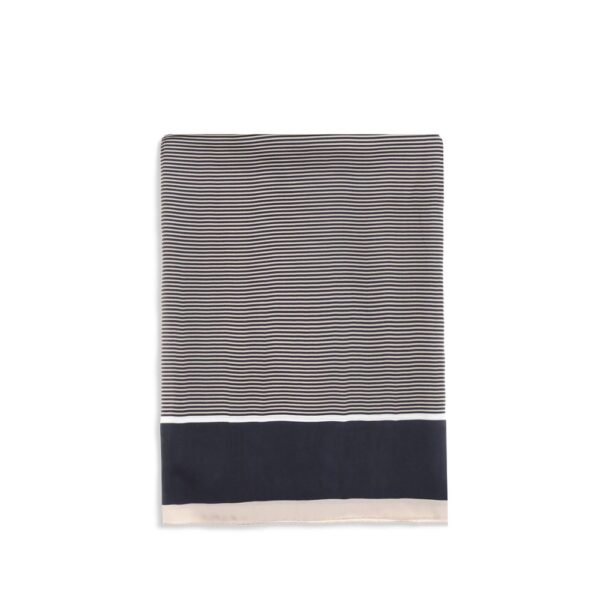 Blue Silk Scarf