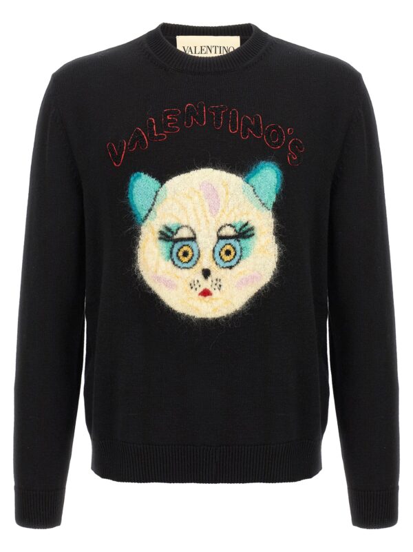 Black Cotton Cardigan