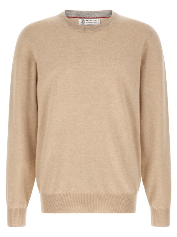 Beige Cashmere Cardigan