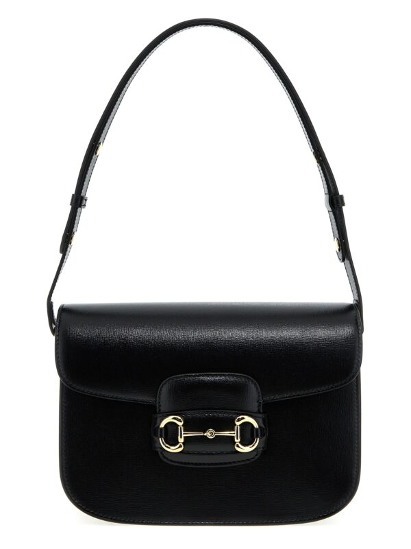 Black Leather Shoulder Bag
