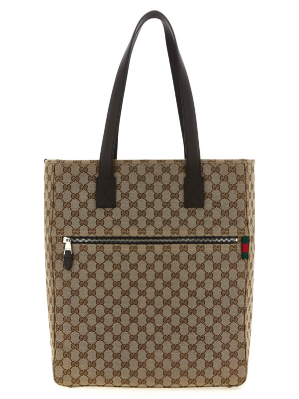 Brown Polyester Shoulder Bag