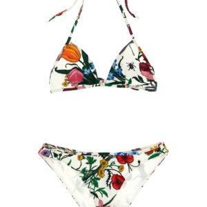 White Polyamide Bikini