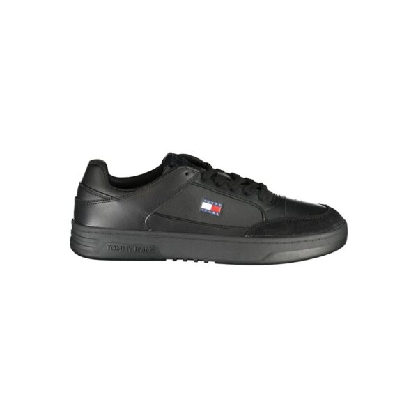Black Polyurethane Men’s Sneaker