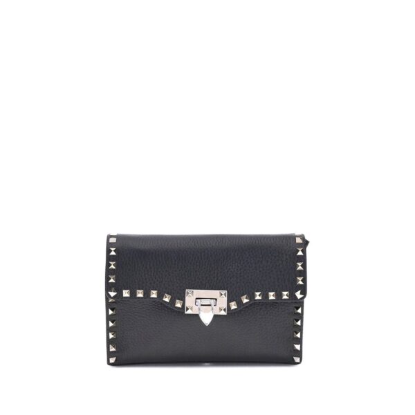 Black Calf Leather Bos Taurus Shoulder Bag