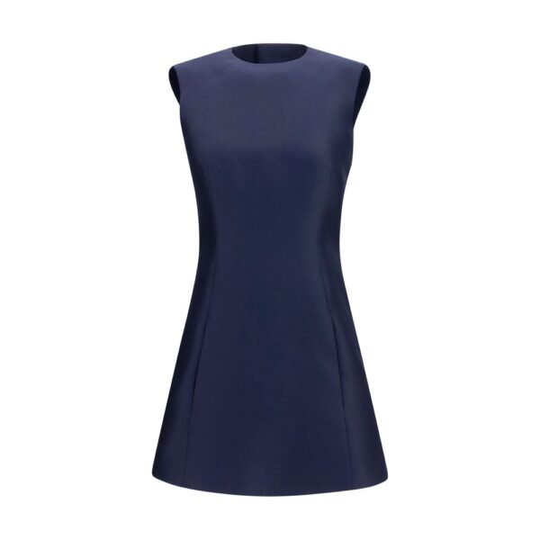 Blue Wool Oves Aries Casual Dress