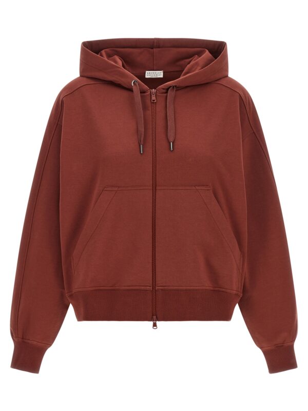 Bordeaux Cotton Sweatshirt